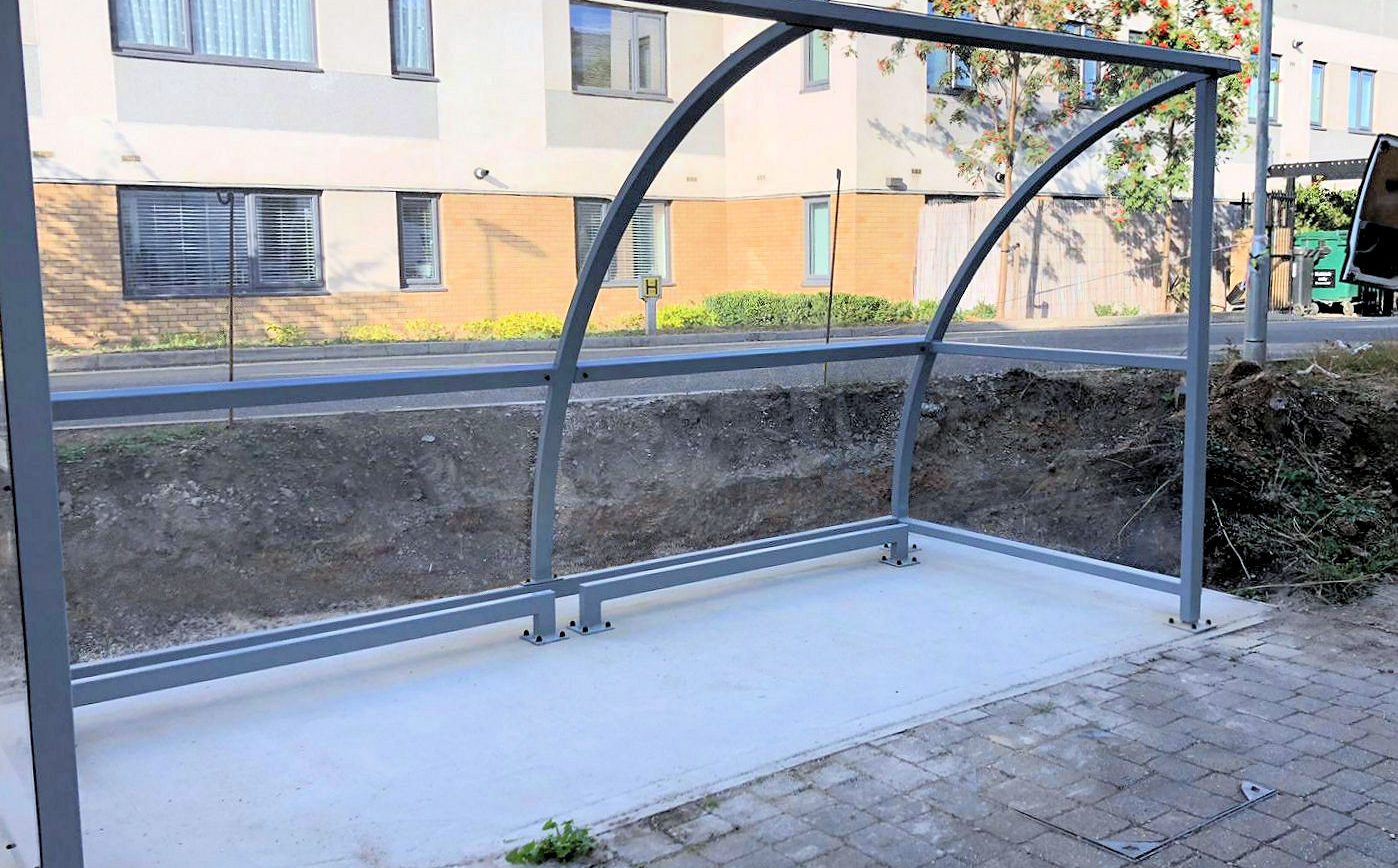 Ashford Hospital – Buggy Shelter & Timber Canopies