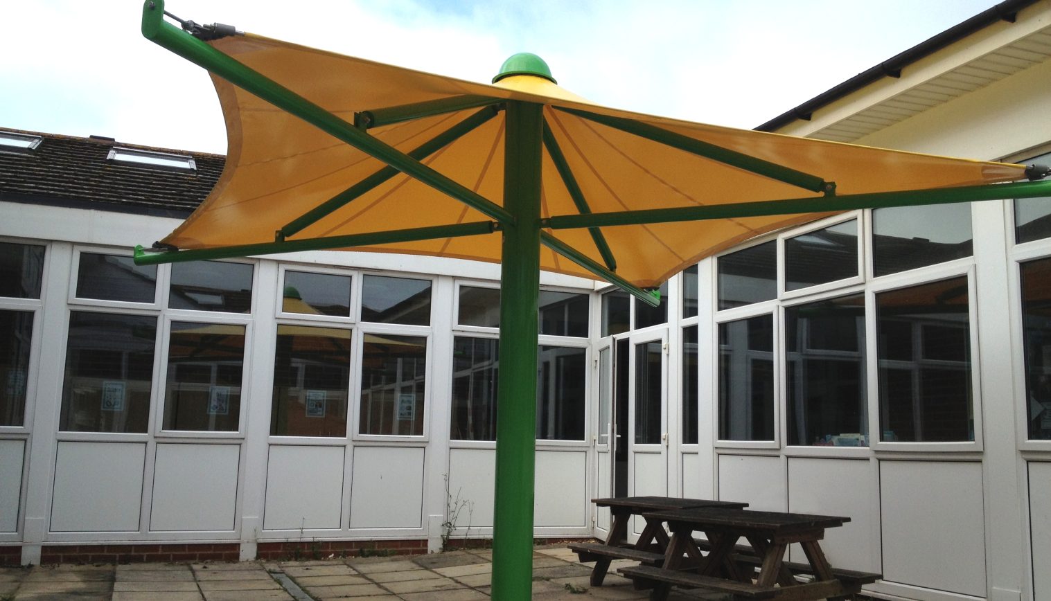 Bishop Tufnell CE Infant School – Third Tensile Umbrella Canopy