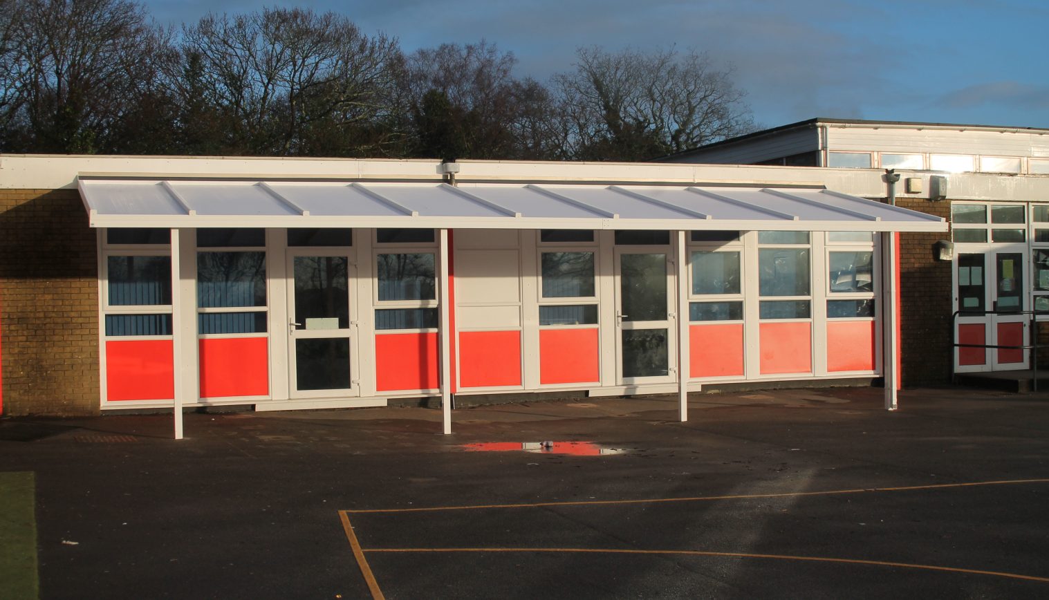 Bryncoch Church in Wales Primary School – Second Install, Able Canopies Ltd