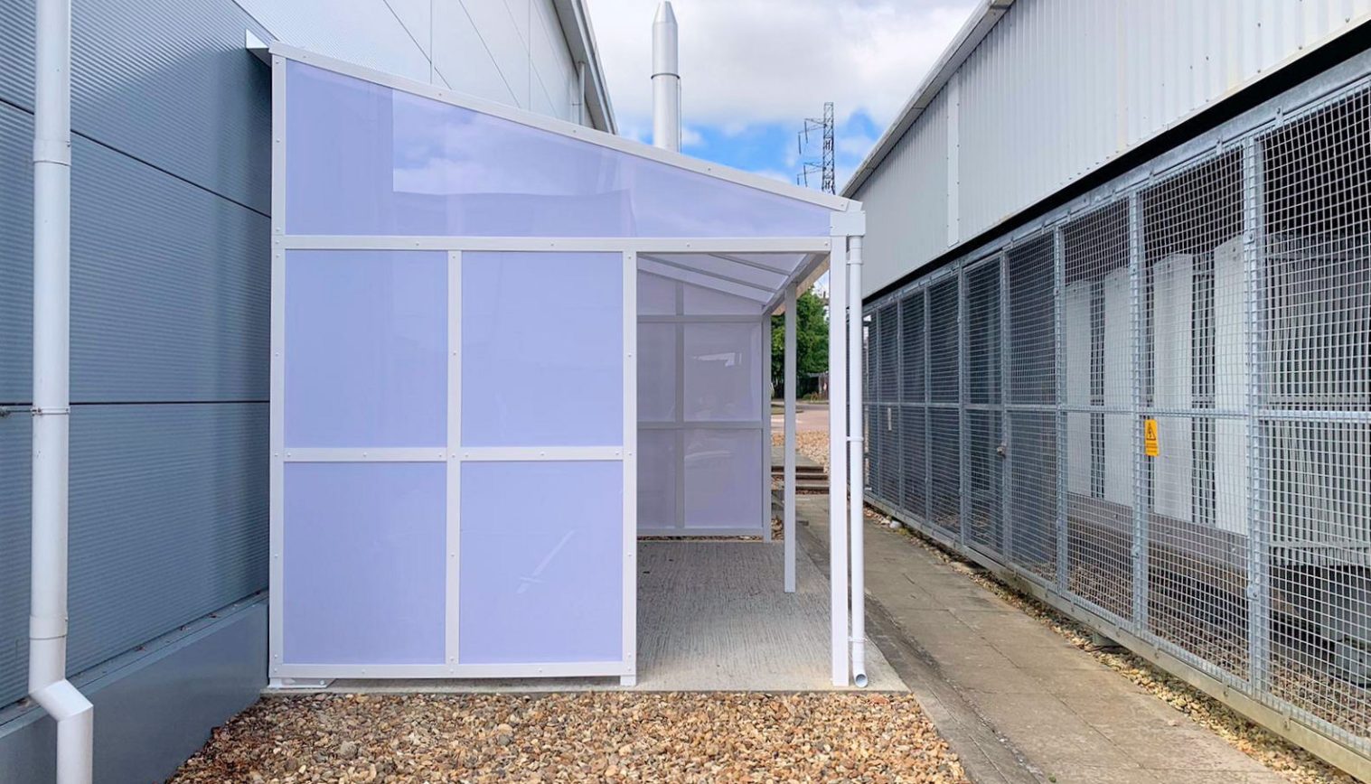 Culham Science Centre – Wall Mounted Canopy