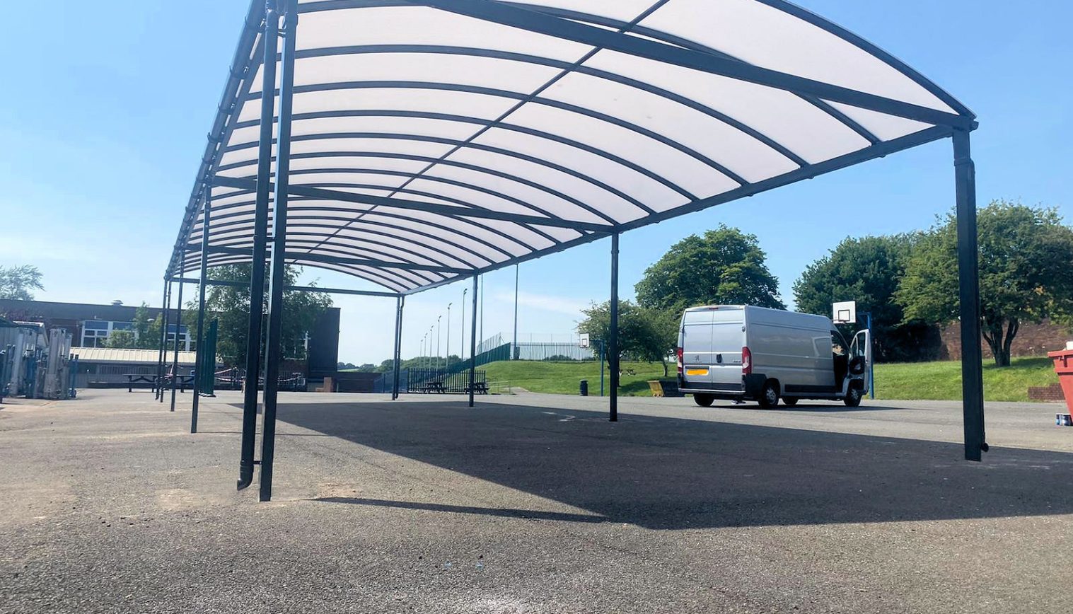 Dylan Thomas Community School – Free Standing Canopy