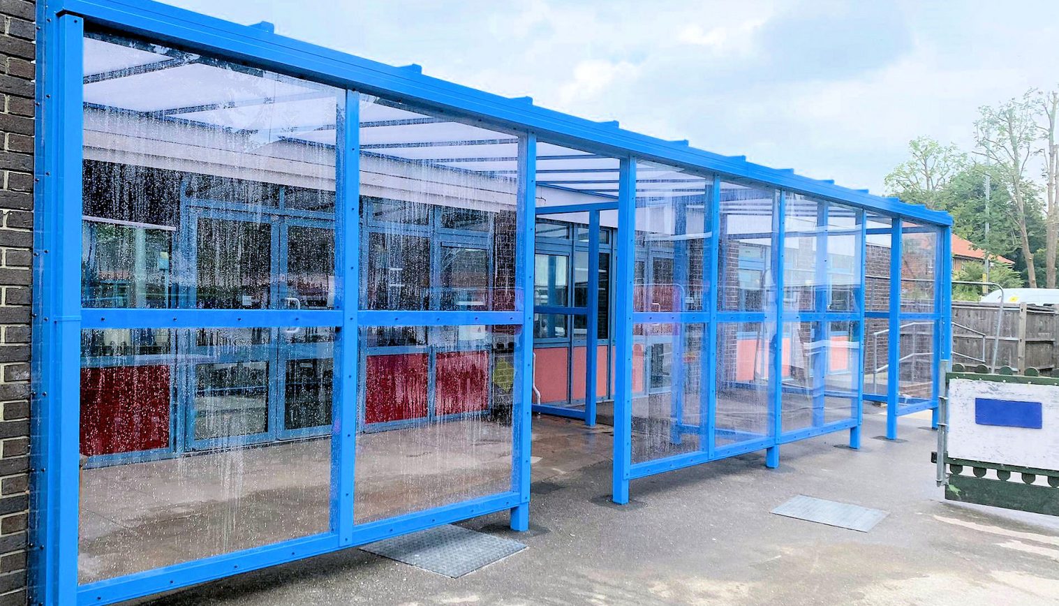 Dysart School – Coniston Wall Mounted Canopy