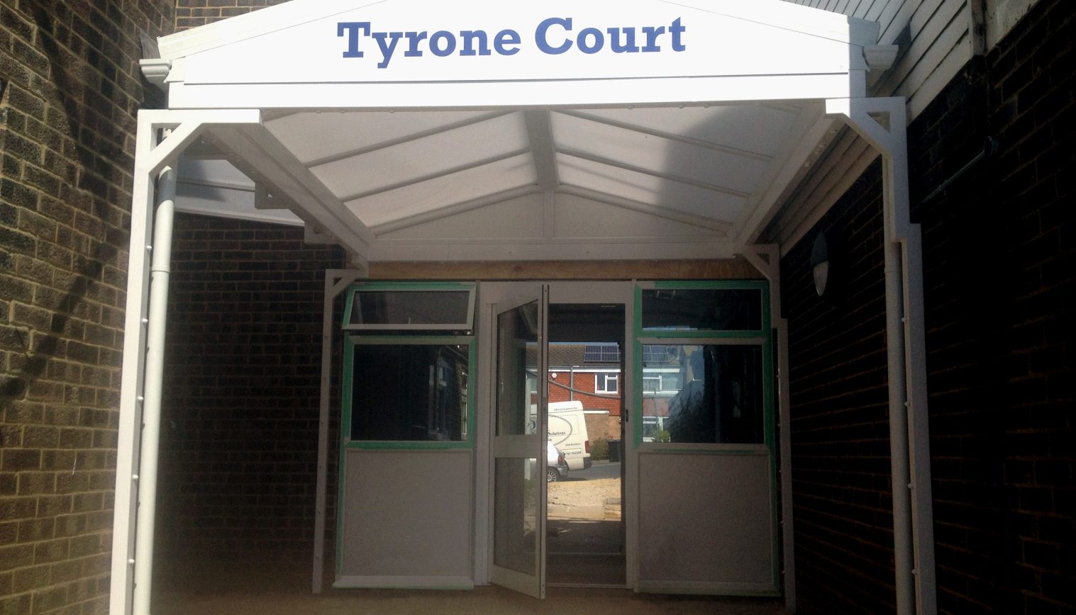 Tyrone Court – Entrance Canopy