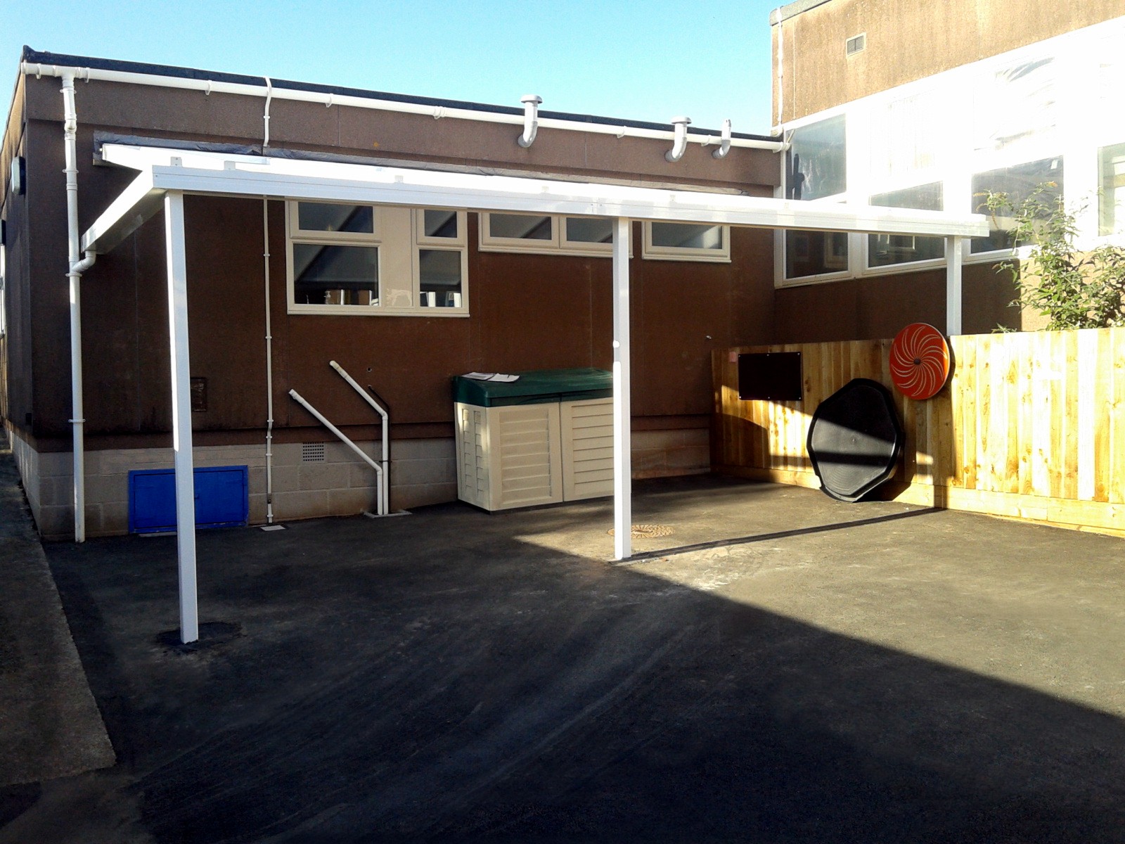 Ellen Tinkham School Wall Mounted Canopy Able Canopies