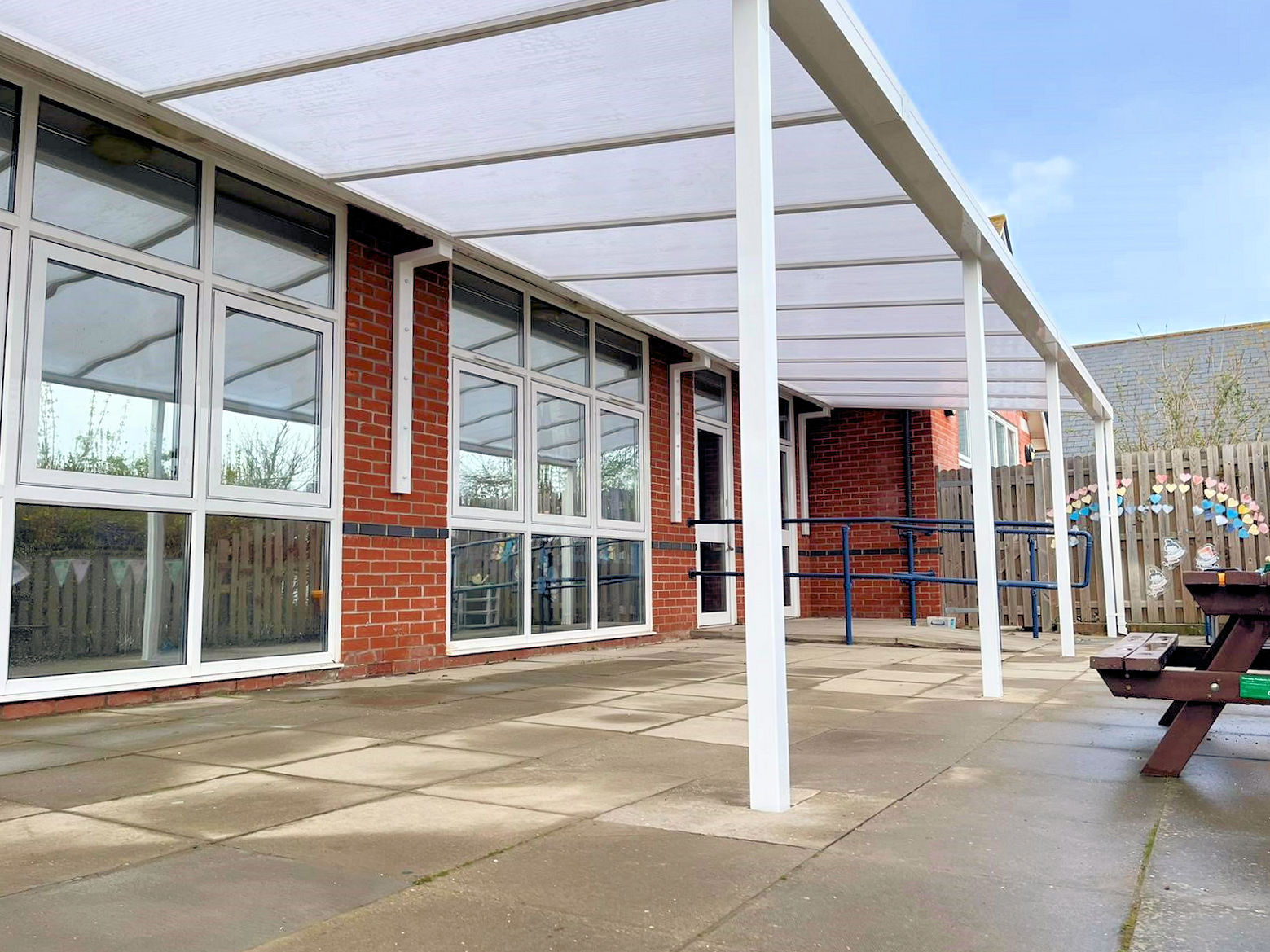 Frinton on Sea Primary School | School Canopy | Free Standing Canopy