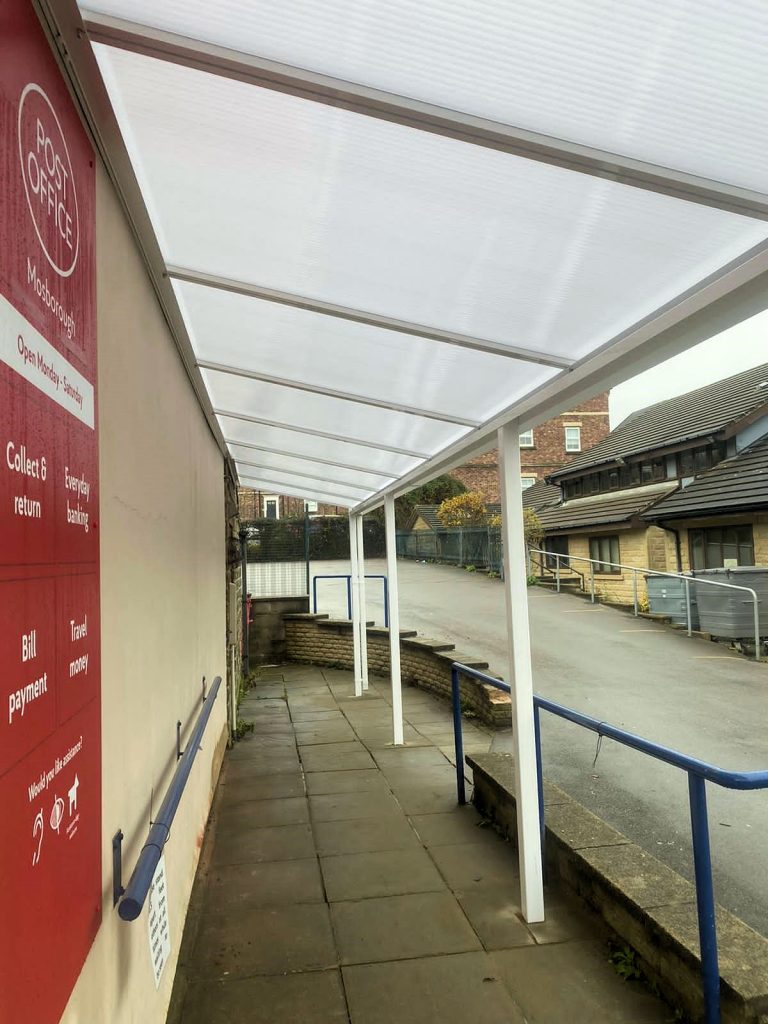 Gilbert and Armstrong Pharmacy Healthcare Canopy Wall Mounted