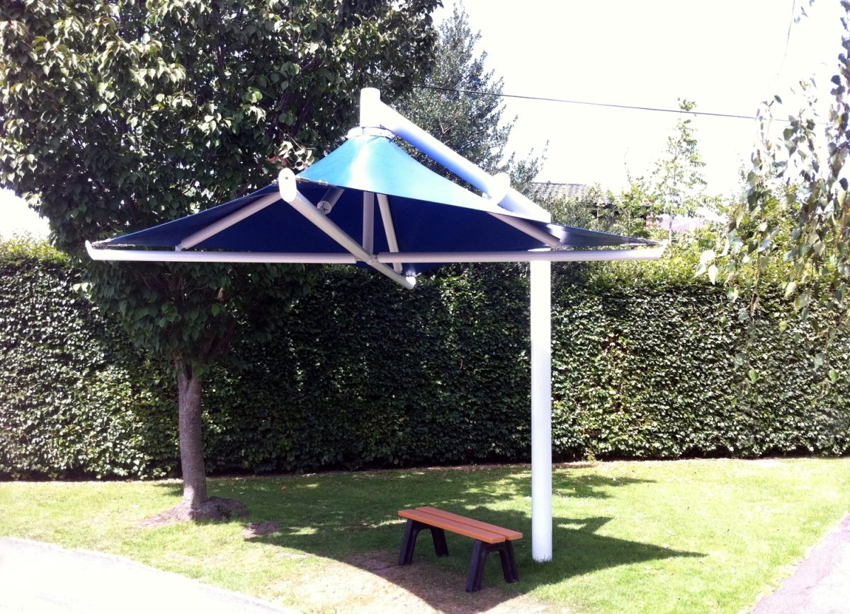 Grove Park Primary School – Tensile Fabric Umbrella