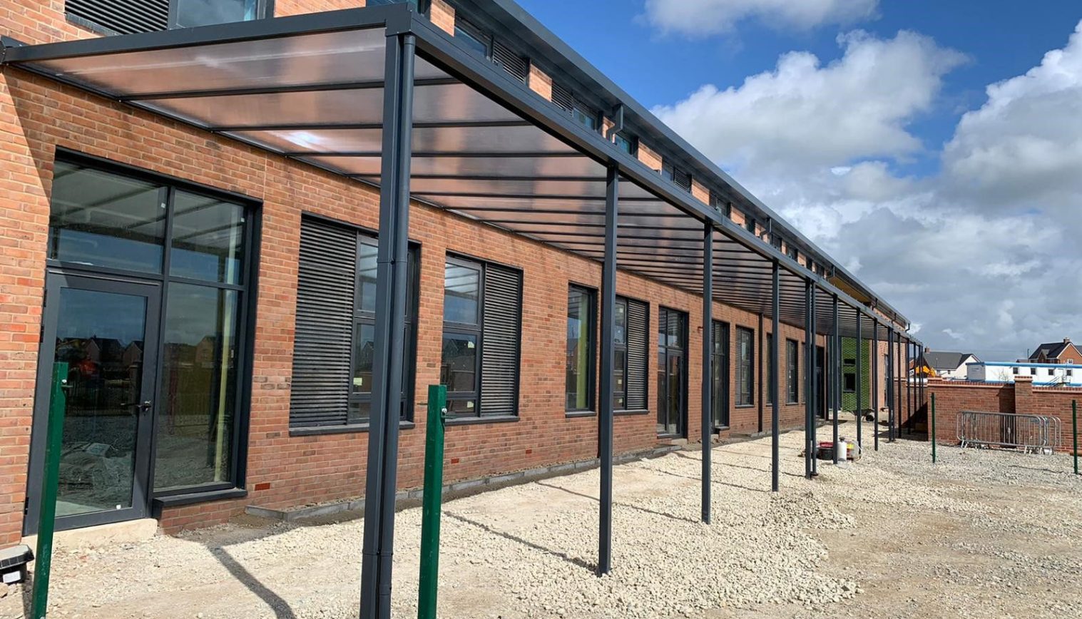 Kingsbrook View Primary Academy – Wall Mounted Canopy