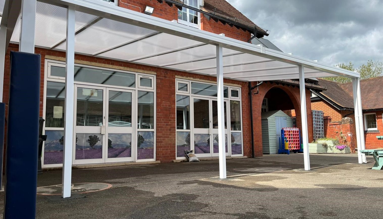 Limpsfield Grange School – Third Wall Mounted Canopy