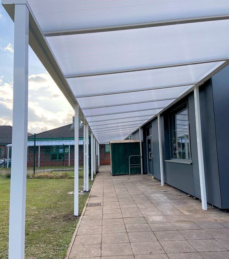 Mauldeth Road Primary School – Walkway Canopy