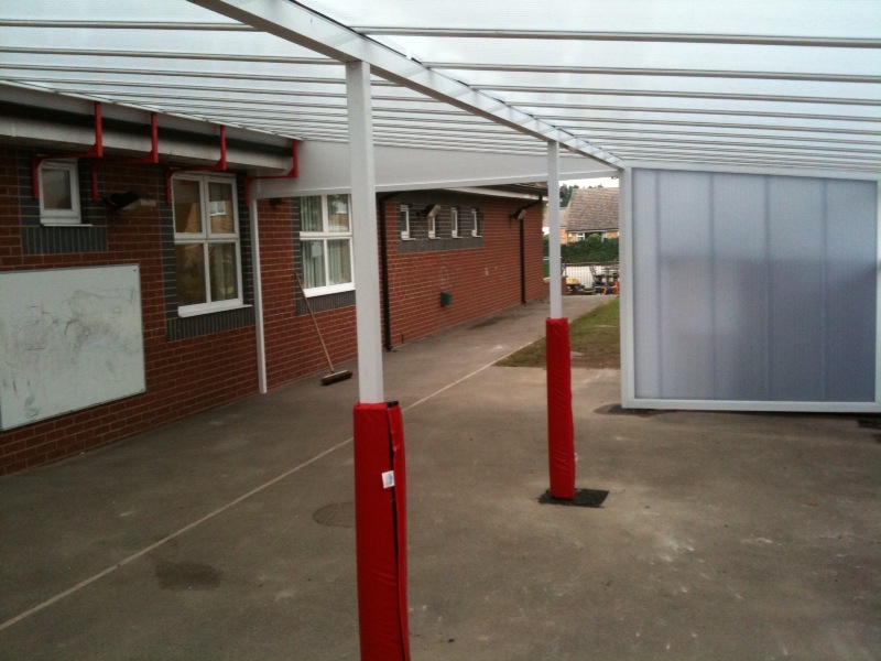 Methodist Junior & Infant School – Wall Mounted Canopy