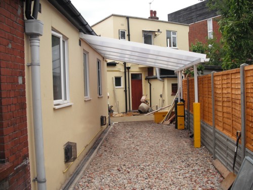Montrose Pre School – Wall Mounted Canopy