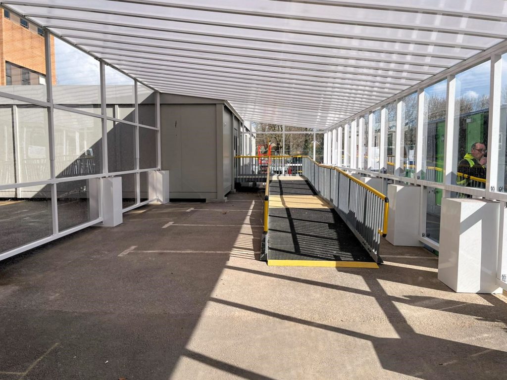 Musgrove Park Hospital | Health Care Canopy | Free Standing Canopy ...