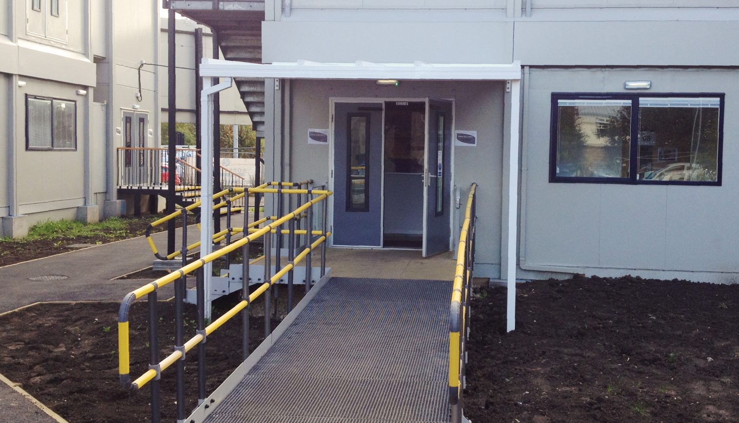 Newcastle College – 4th Wall Mounted Entrance Canopy