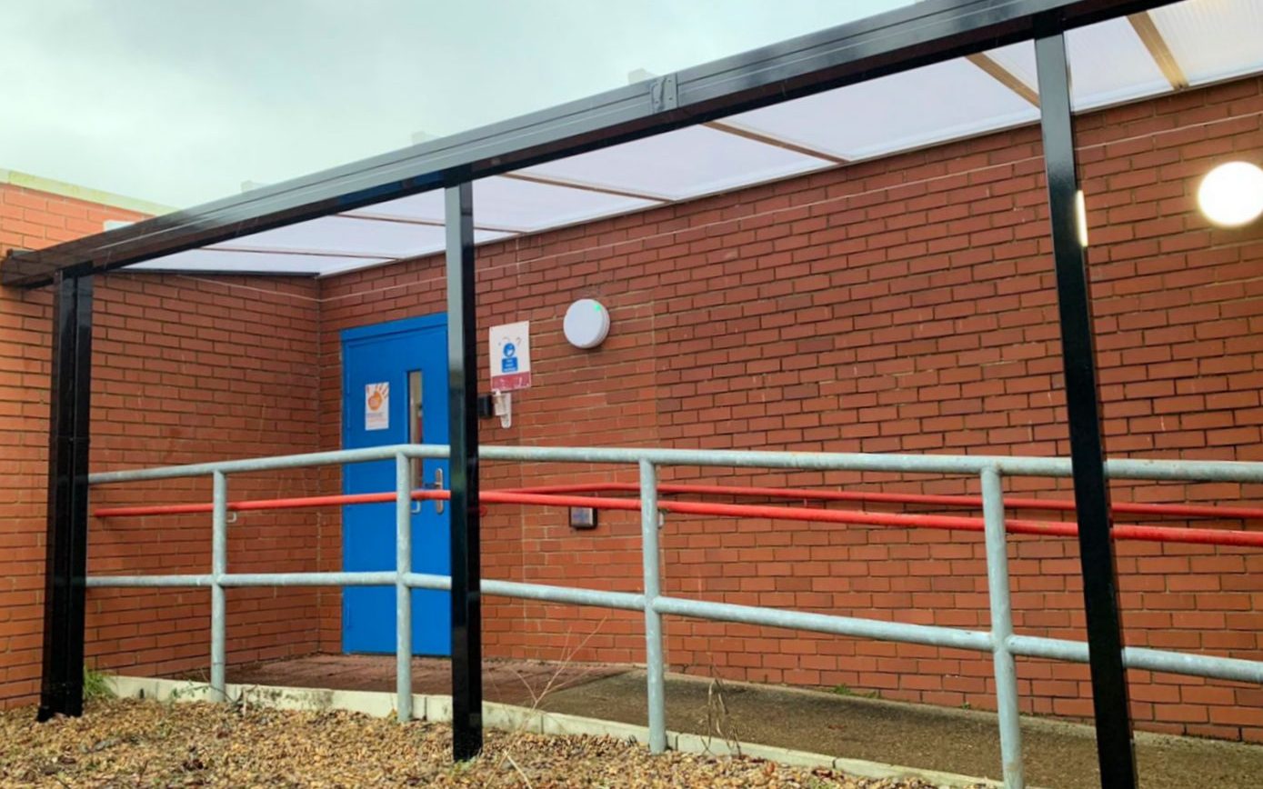 Norfolk Library Services – Wall Mounted Canopies