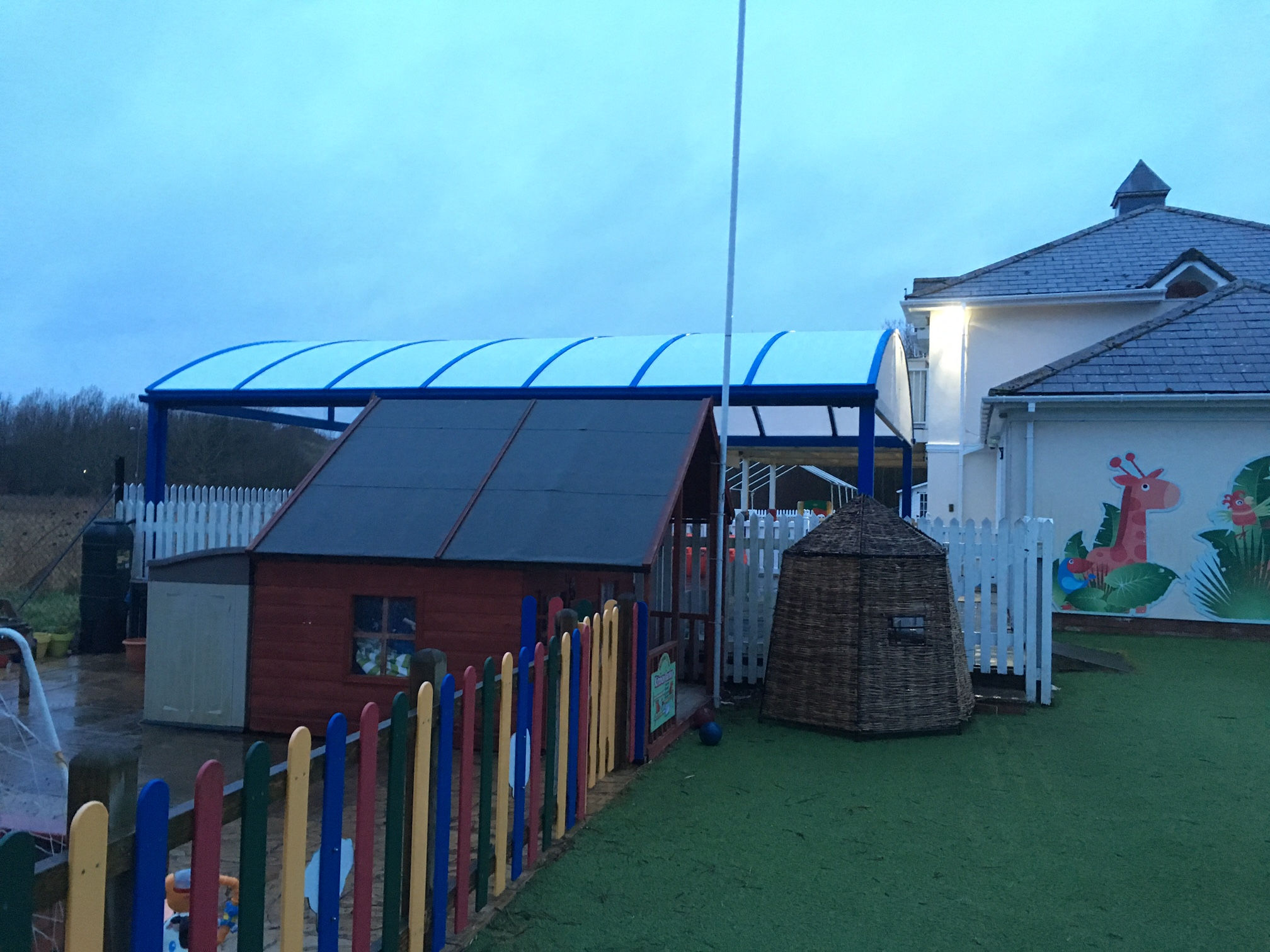 Nursery Time Ltd, Free Standing Canopy Able Canopies Ltd