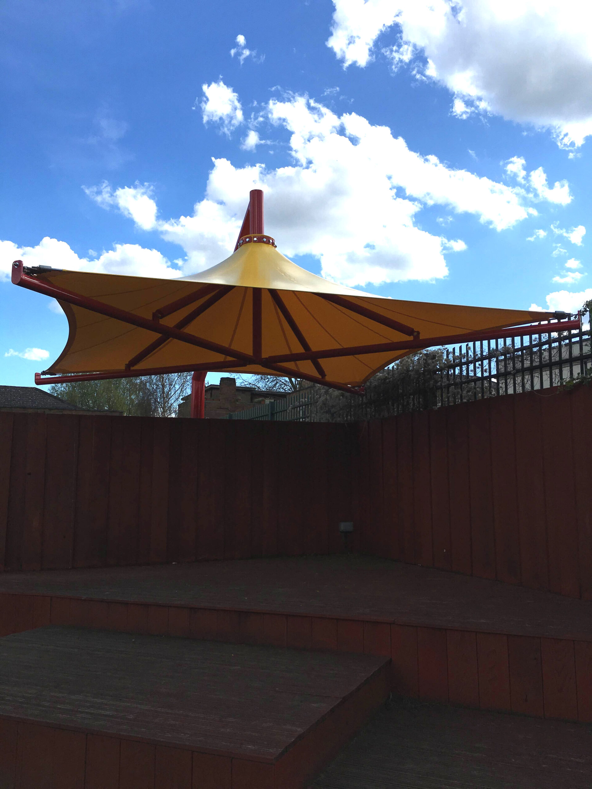 Old Palace Primary School, Fabric Structure Able Canopies Ltd