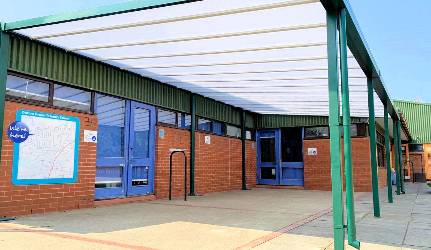 Oulton Broad Primary School – Free Standing Canopy