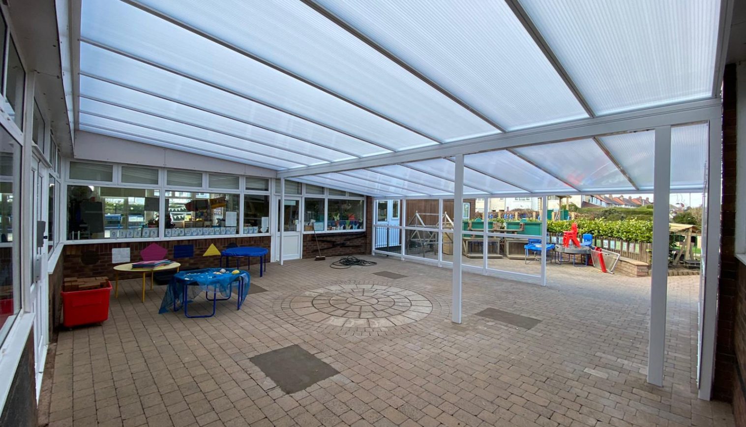 Parkgate Primary School – Second Canopy Install