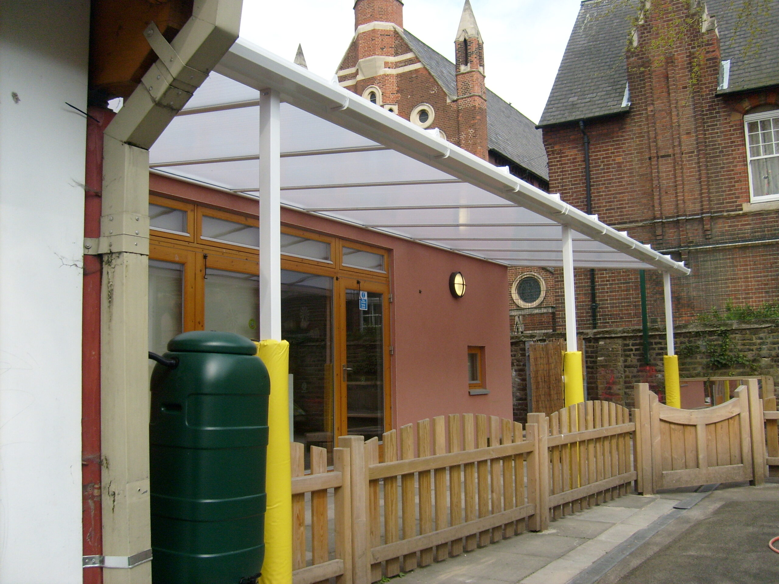 Pembury House Nursery School, Tottenham Wall Mounted Canopy London
