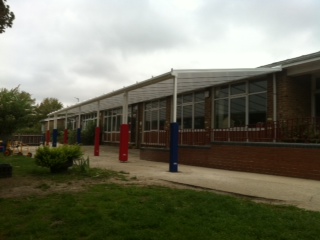 Place Farm Community Primary School – Wall Mounted Canopy