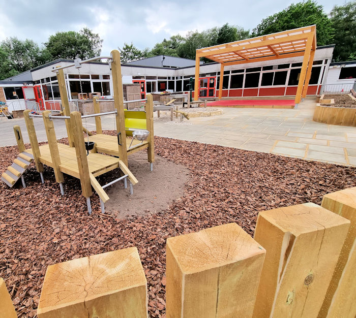 Rushcombe First School – Timber Canopy