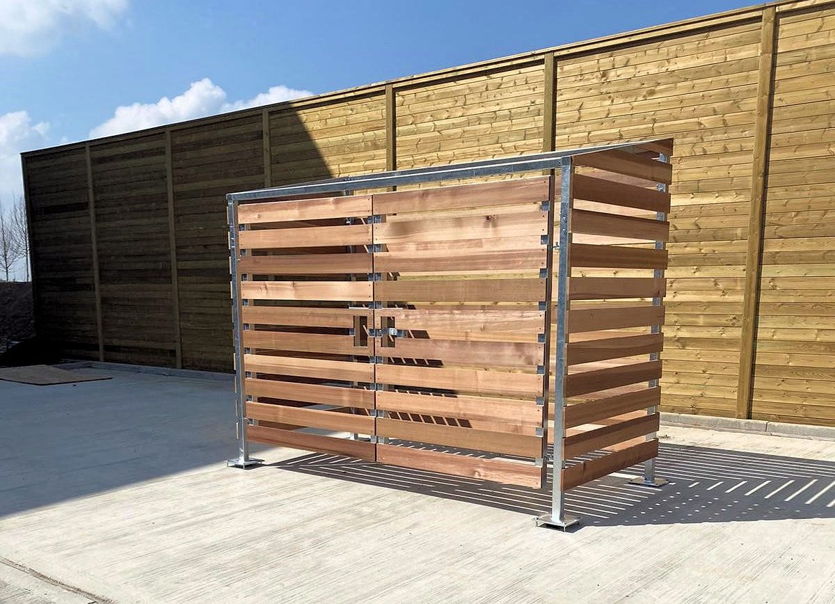 Saltbox Bognor | Timber Shelter – Able Canopies Ltd