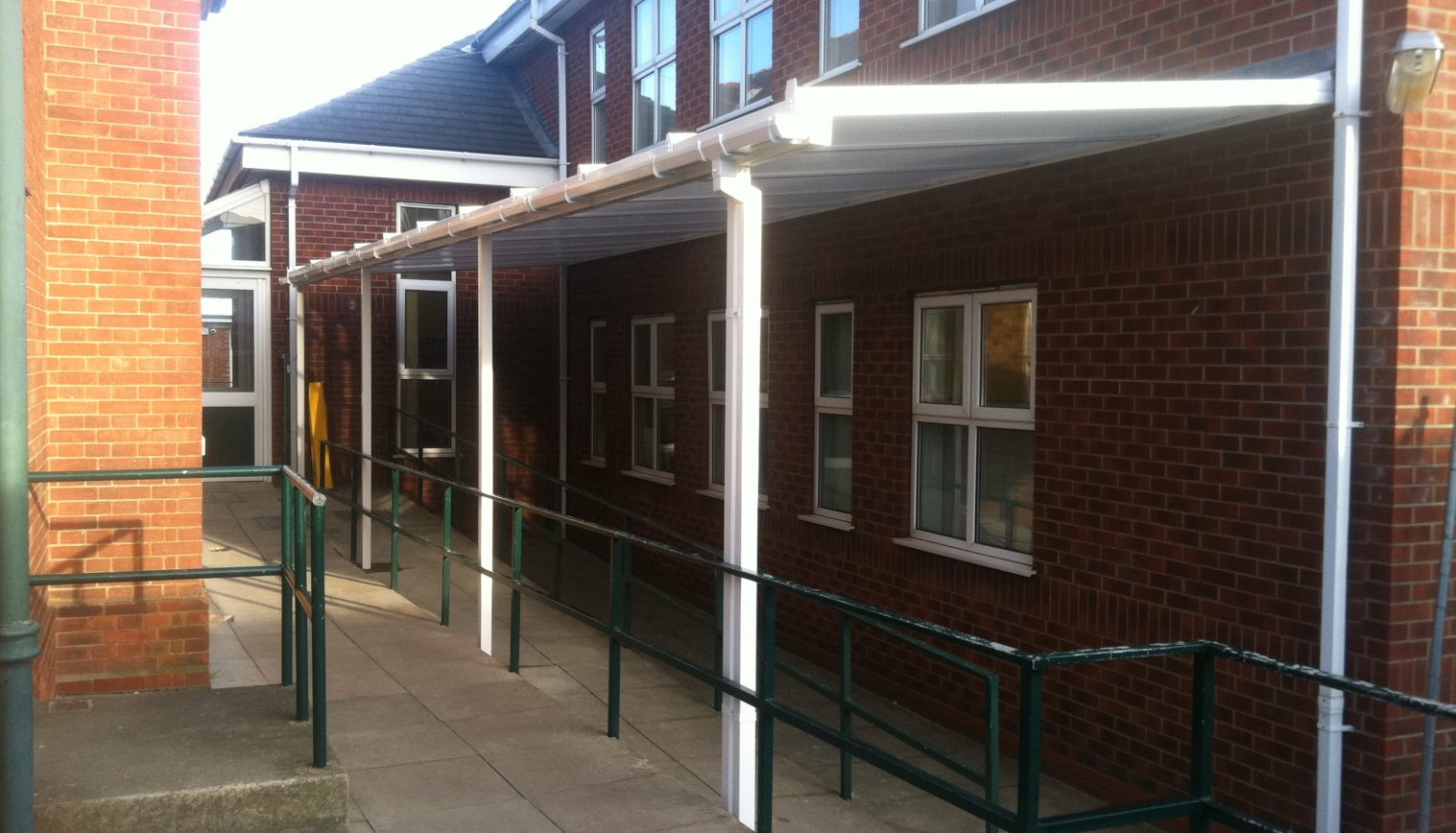 Skegness Grammar School – Wall Mounted Canopy