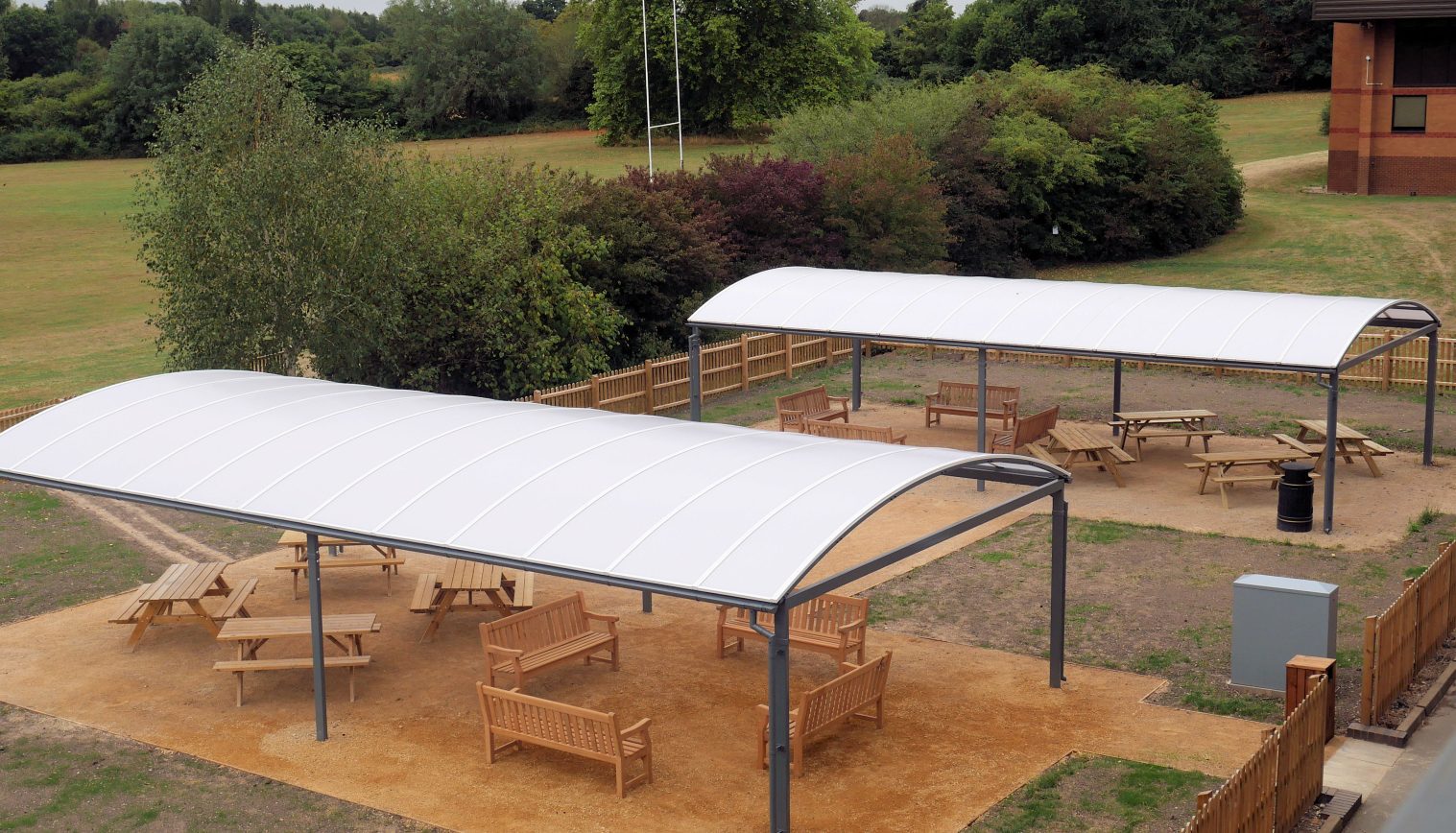 Solihull Sixth Form College – Free Standing Canopies