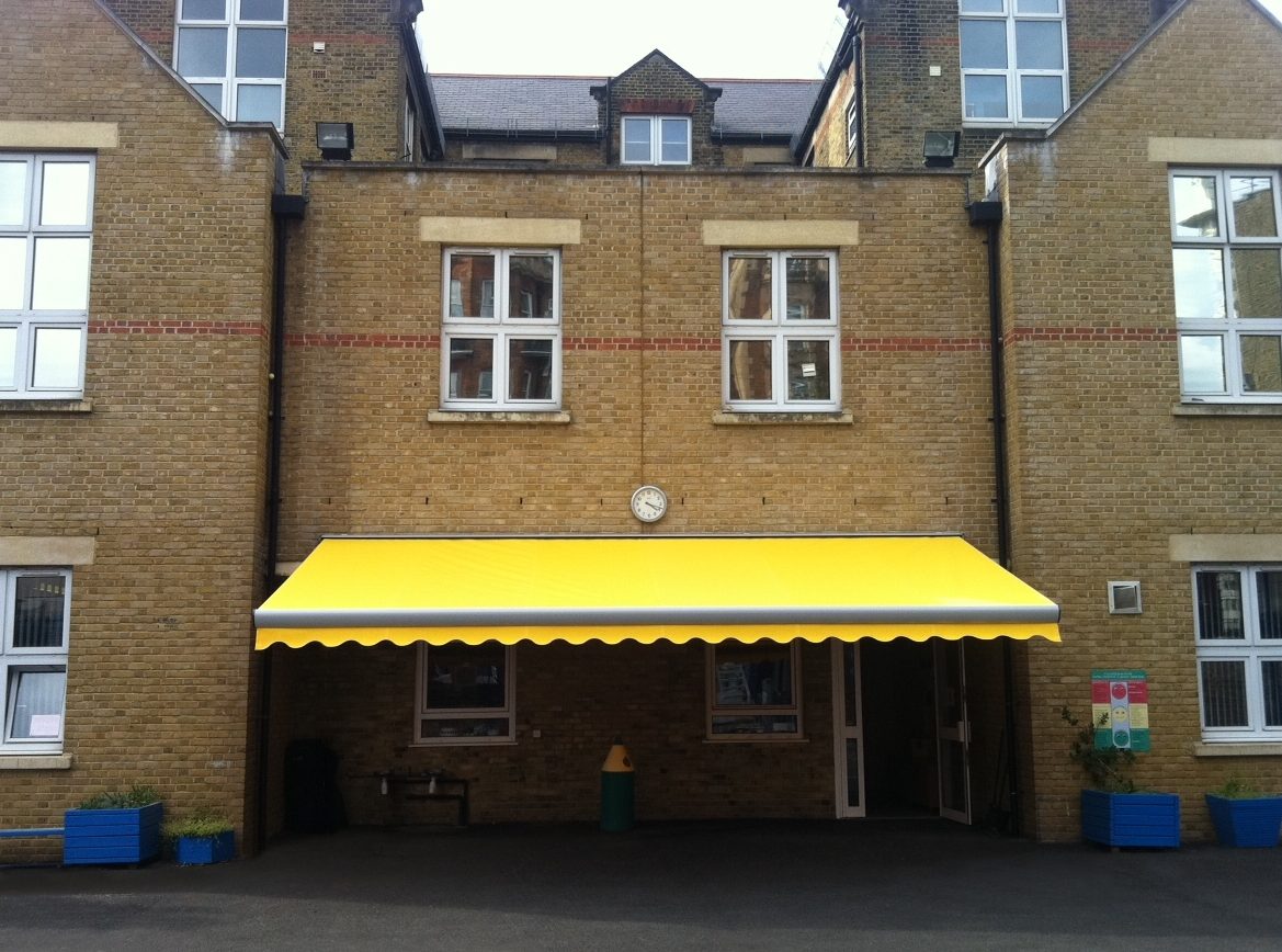 St Cuthbert with St Matthias CE Primary School – Commercial Awning