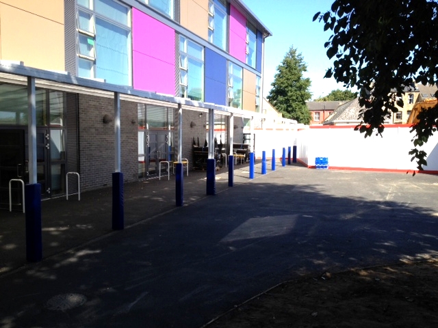 St Matthews Primary School – Wall Mounted Canopy
