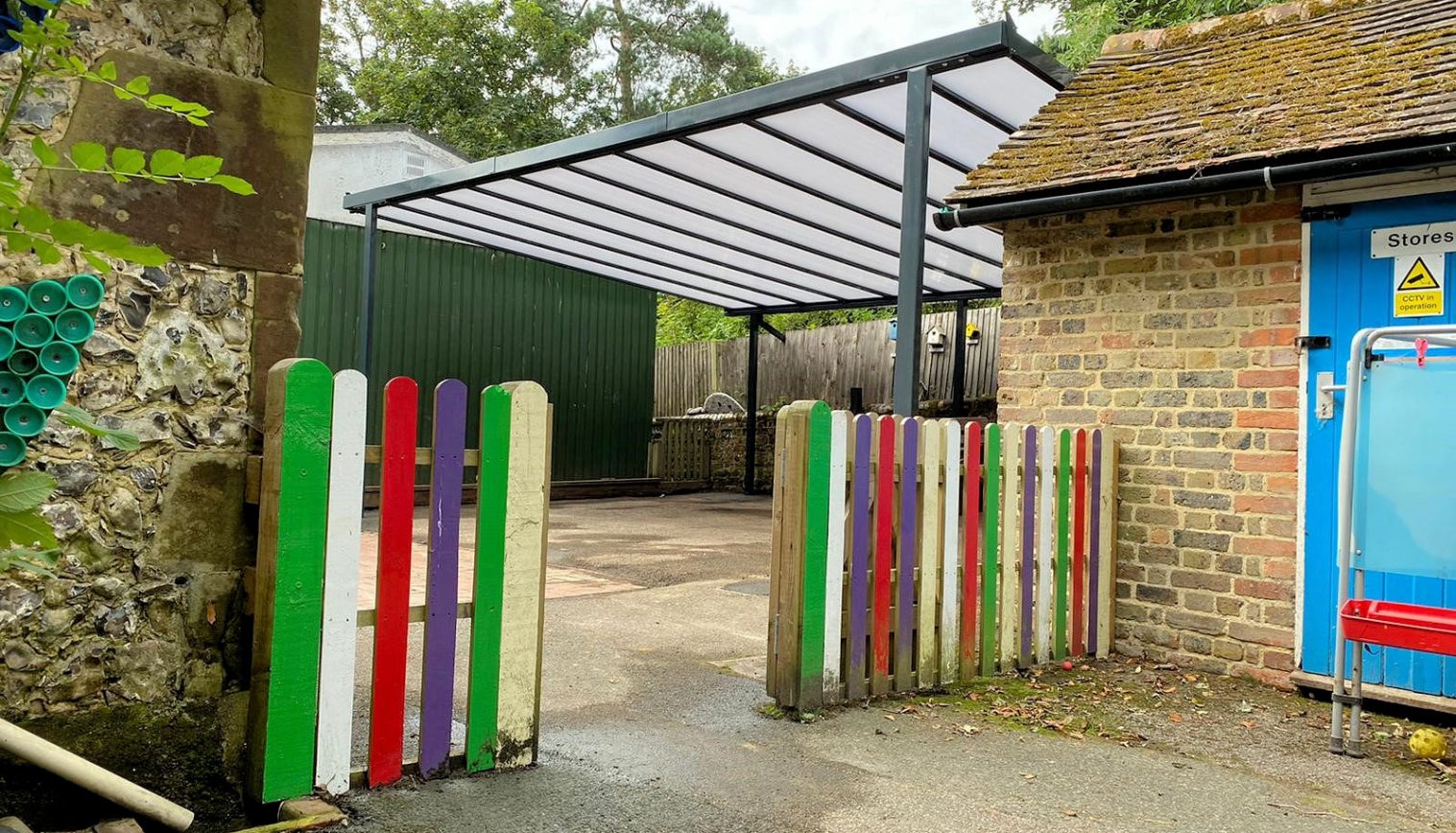 St Peters CE Primary School – Free Standing Canopy