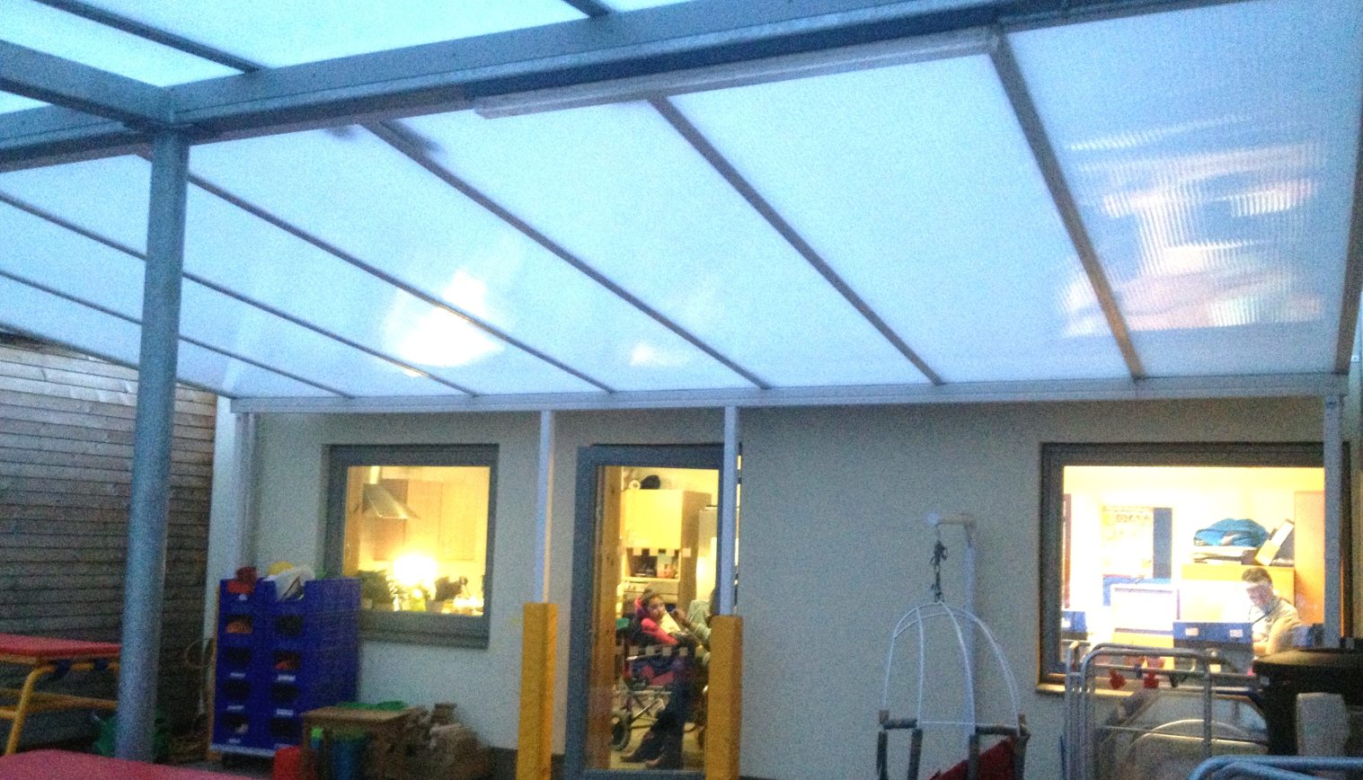 St Quintin Centre for Disabled Children & Young People – Wall Mounted Canopy