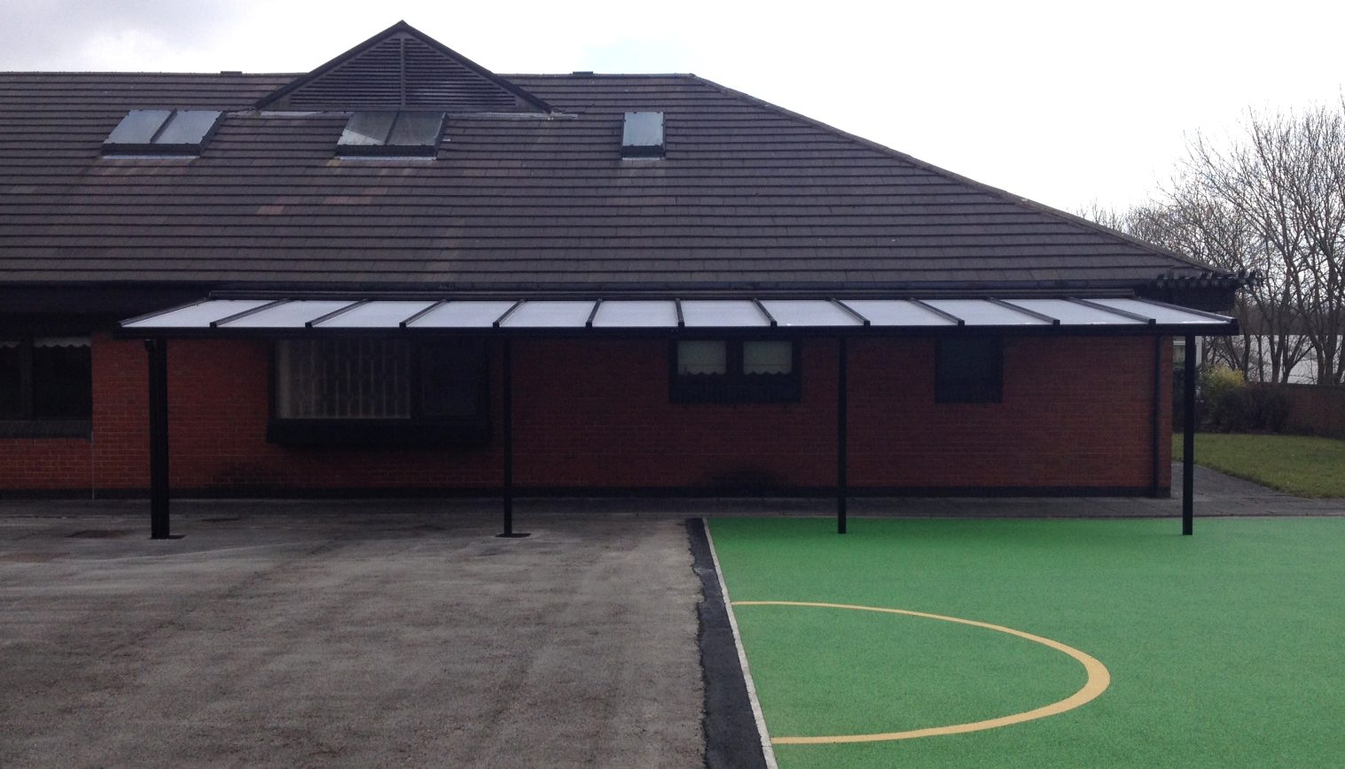 Stansfield Day Care Centre – Wall Mounted Canopy