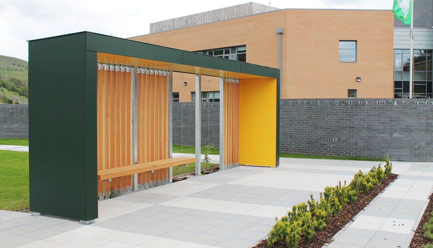 Station Square – Two Bespoke Waiting Shelters