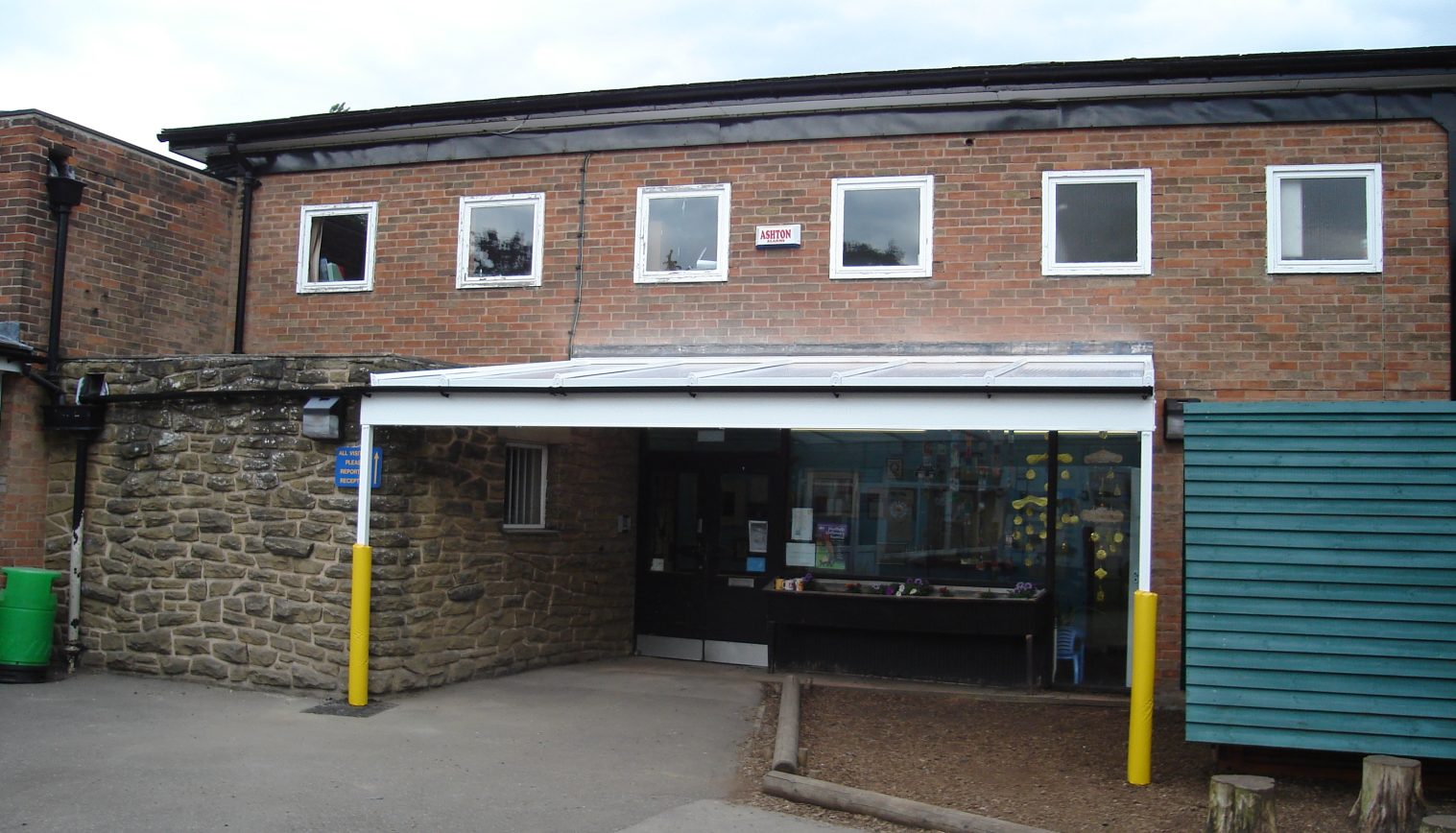 St Wilfred’s RC Primary School – Wall Mounted Canopy