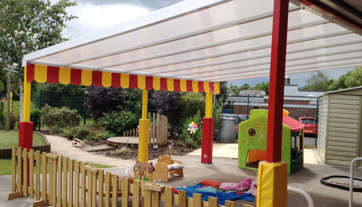 Sunrise Nursery, Winsford Wall Mounted Canopy Able Canopies Ltd