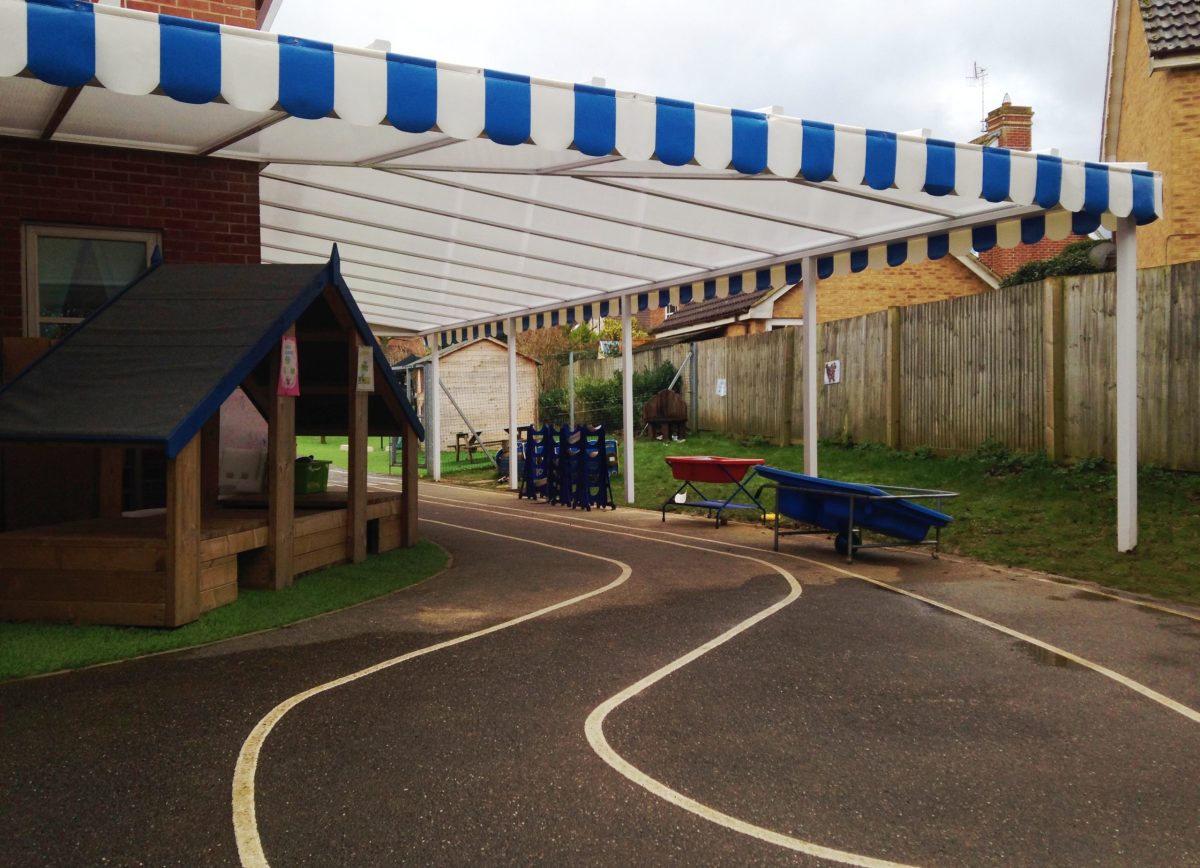 The Brook School – Wall Mounted Canopy – 3rd Installation