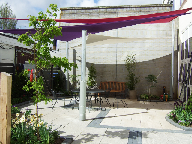 The Kent and Canterbury Hospital – Shade Sail Array – Case Study