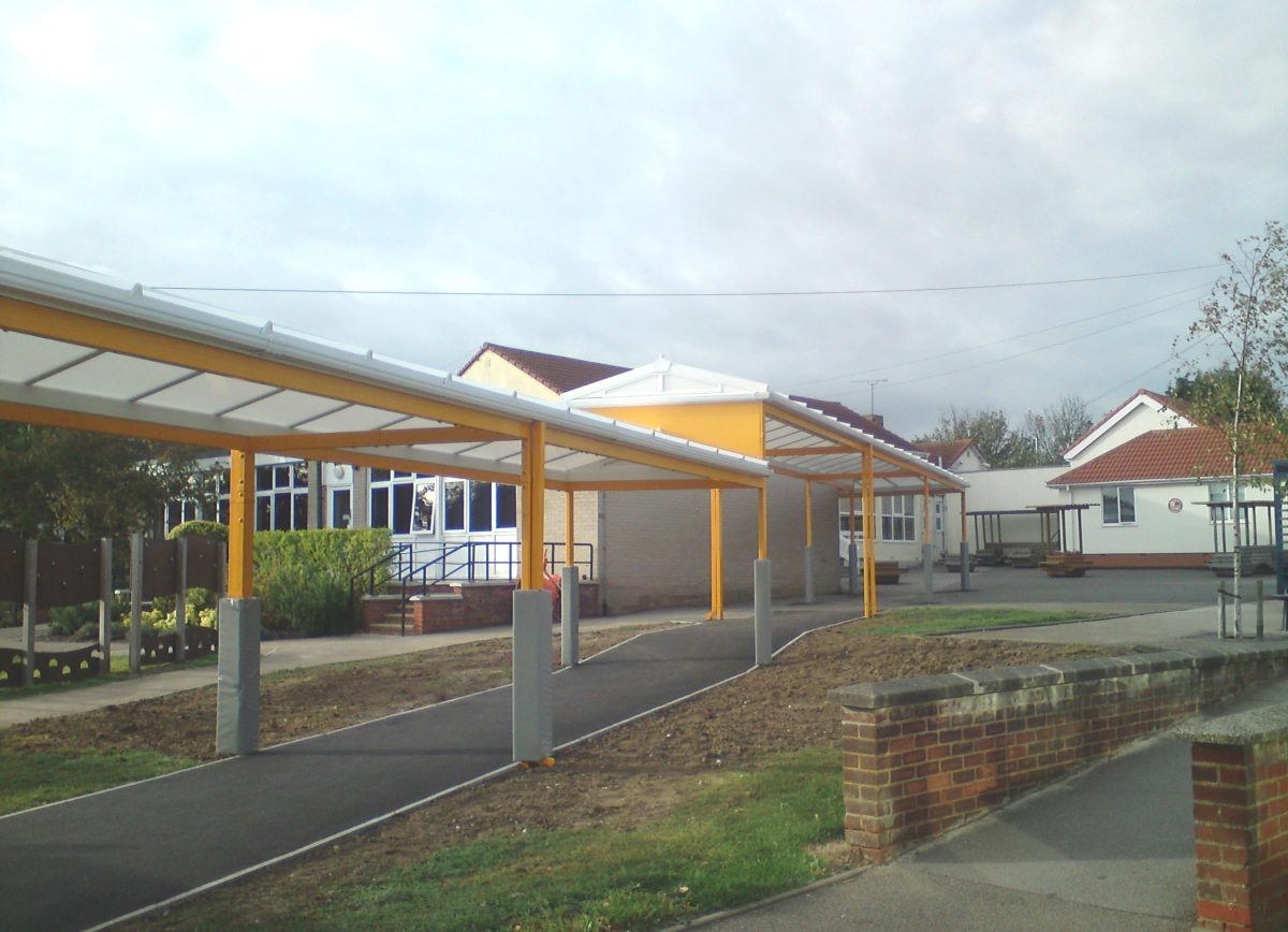 Thundersley Primary School – Walkway Canopy