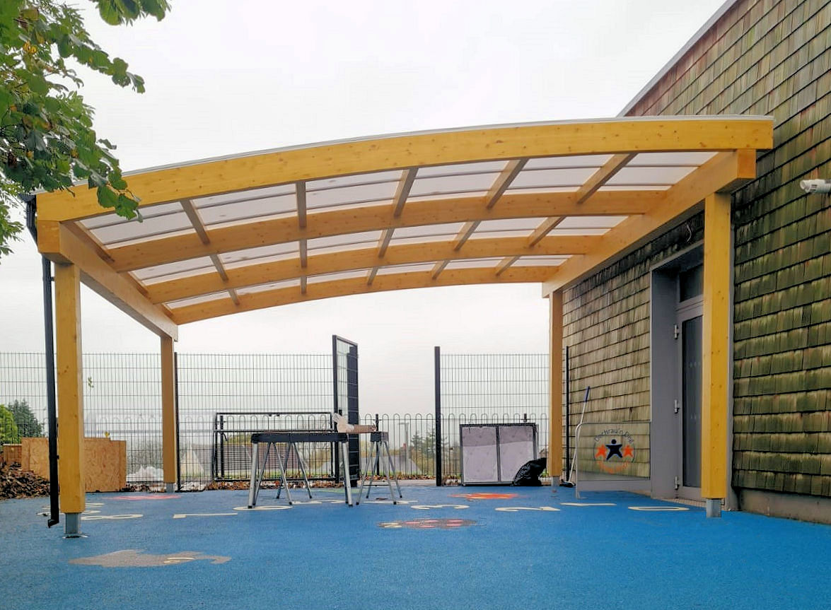 Trimsaran School – Timber Canopy