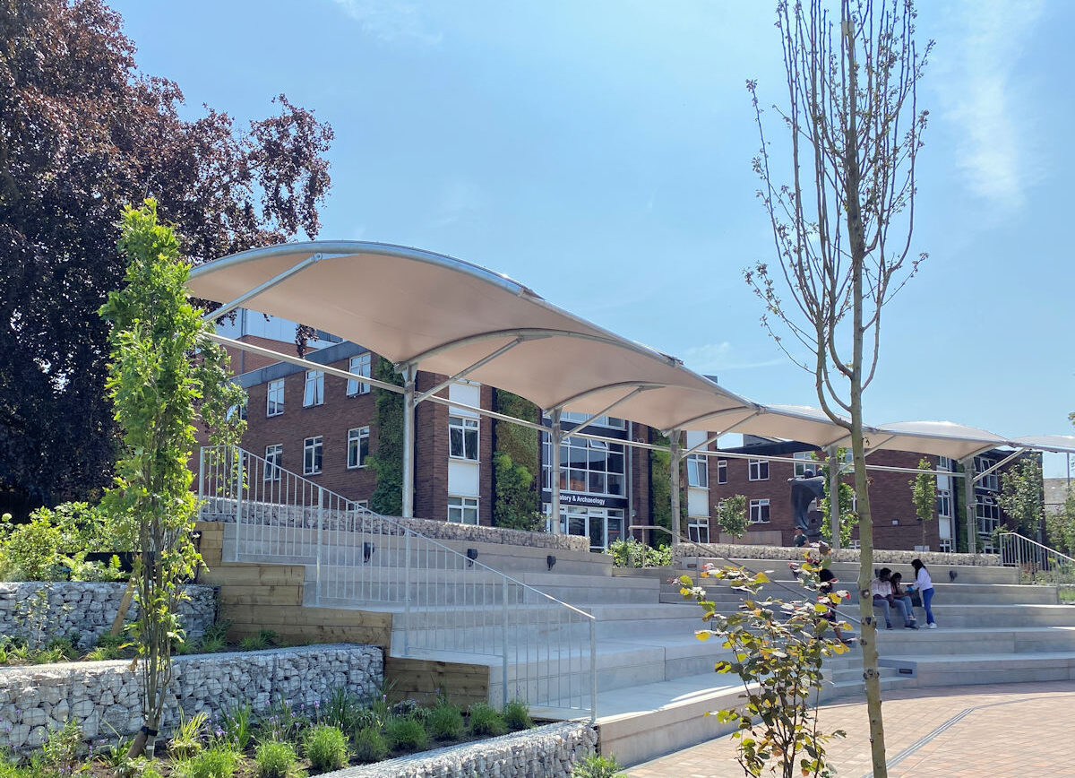 Kendal Cantilever Tensile Fabric Structures