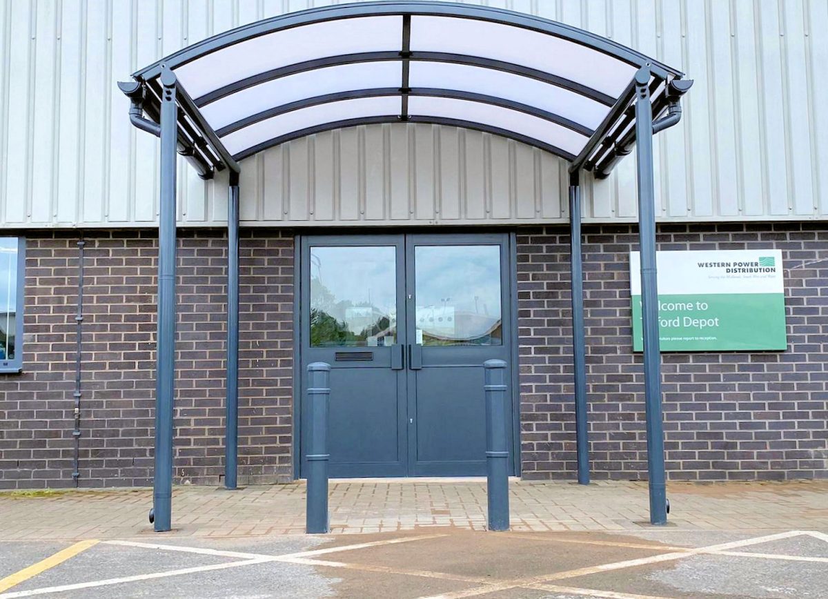 Western Power Distribution – Free Standing Canopy