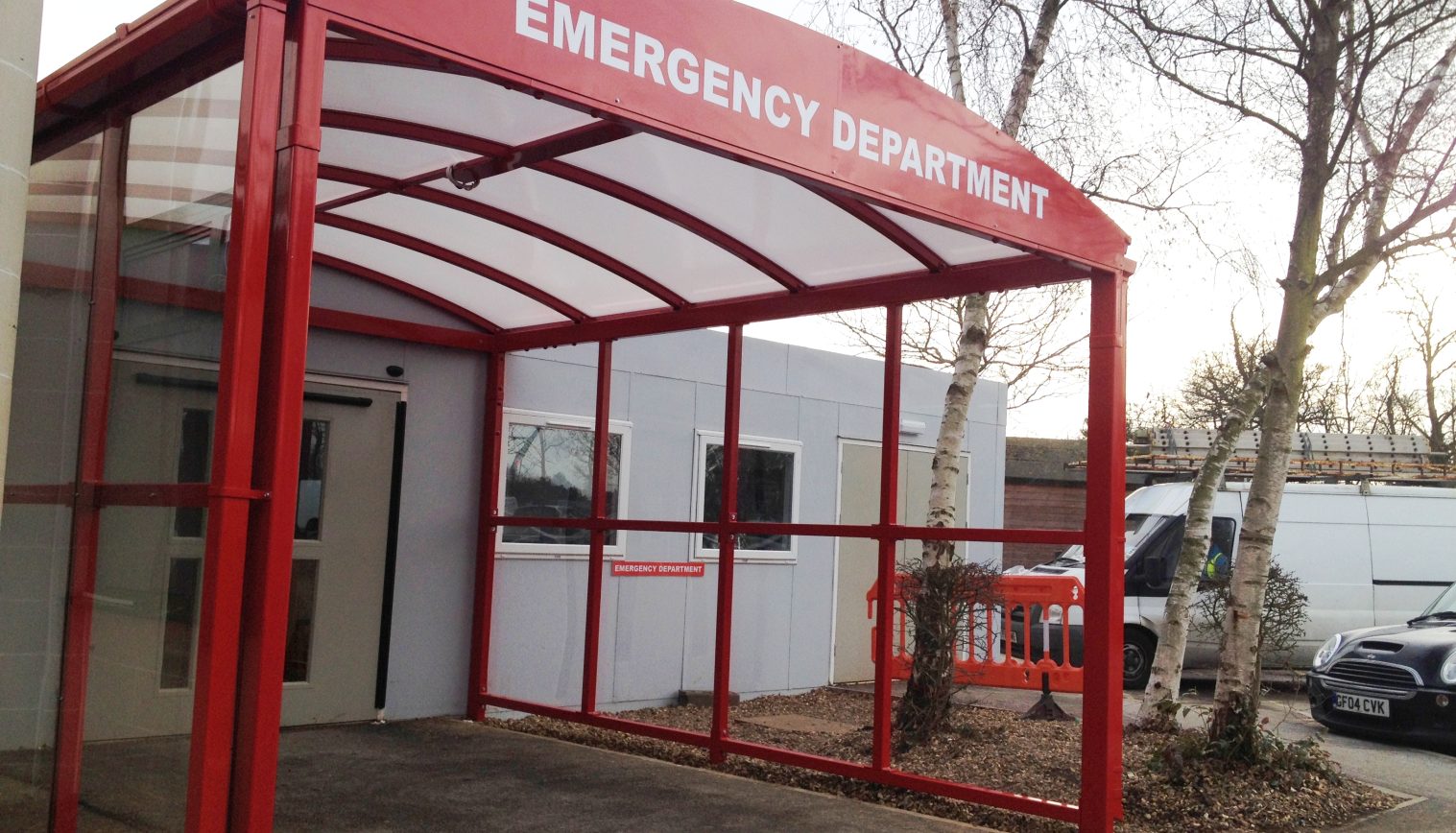Wexham Hospital – Entrance Canopy