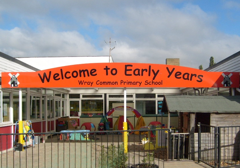 Wray Common Primary School – Wall Mounted Entrance Canopy