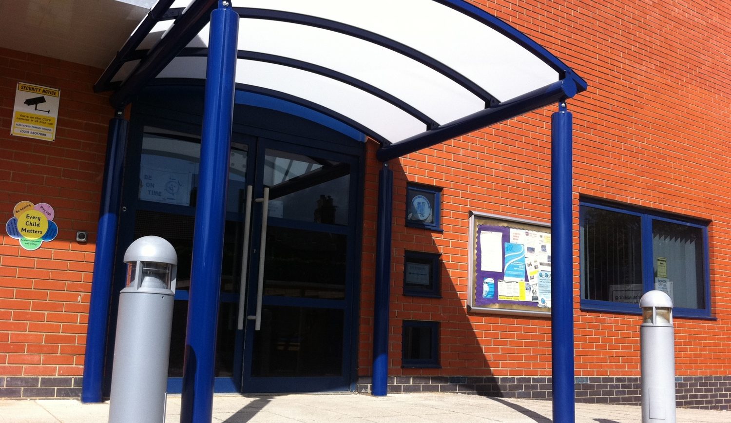 Entrance Canopies for Schools and Colleges