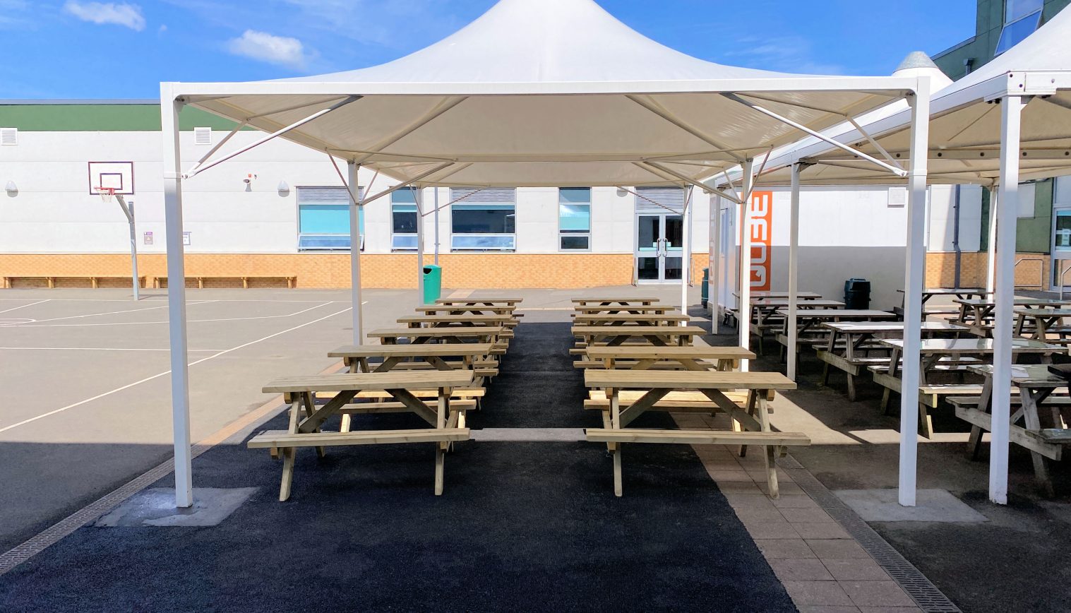 Outdoor Dining Canopies for Schools Canopies UK Canopy Experts