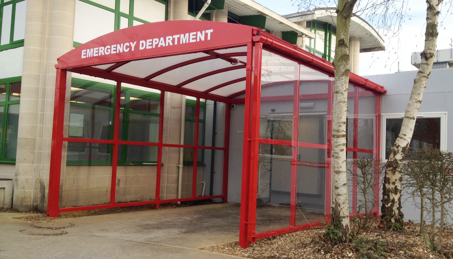 Entrance Canopies for Healthcare