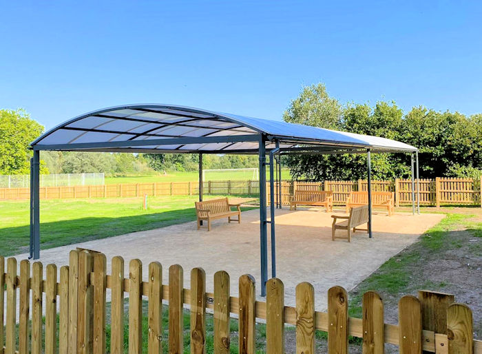 Solihull Sixth Form College Leads the Way with Outdoor Studying Facilities