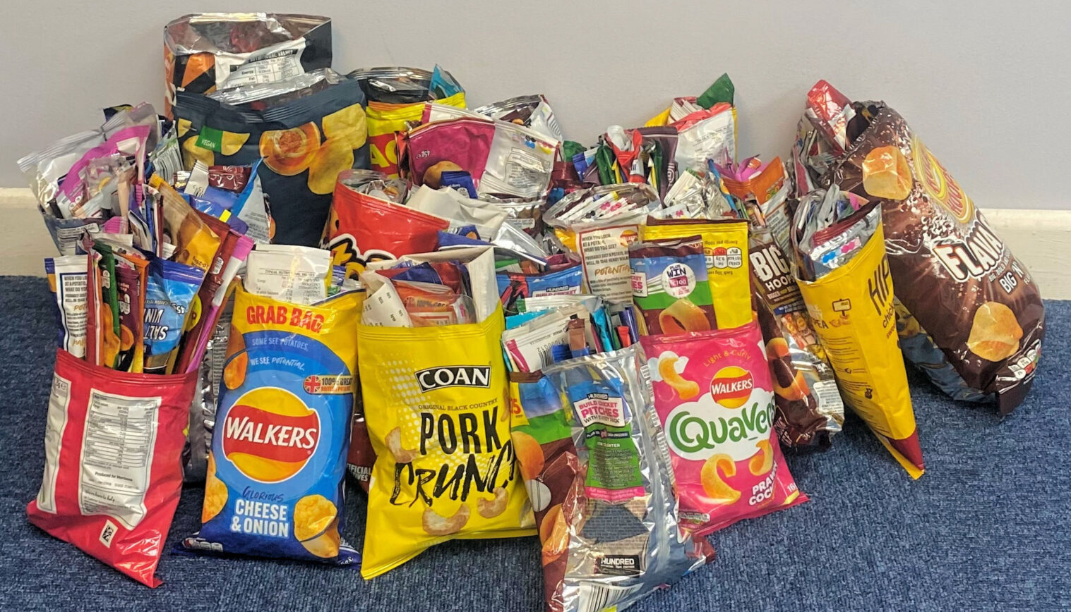 500 Crisp Packets Saved from Landfill